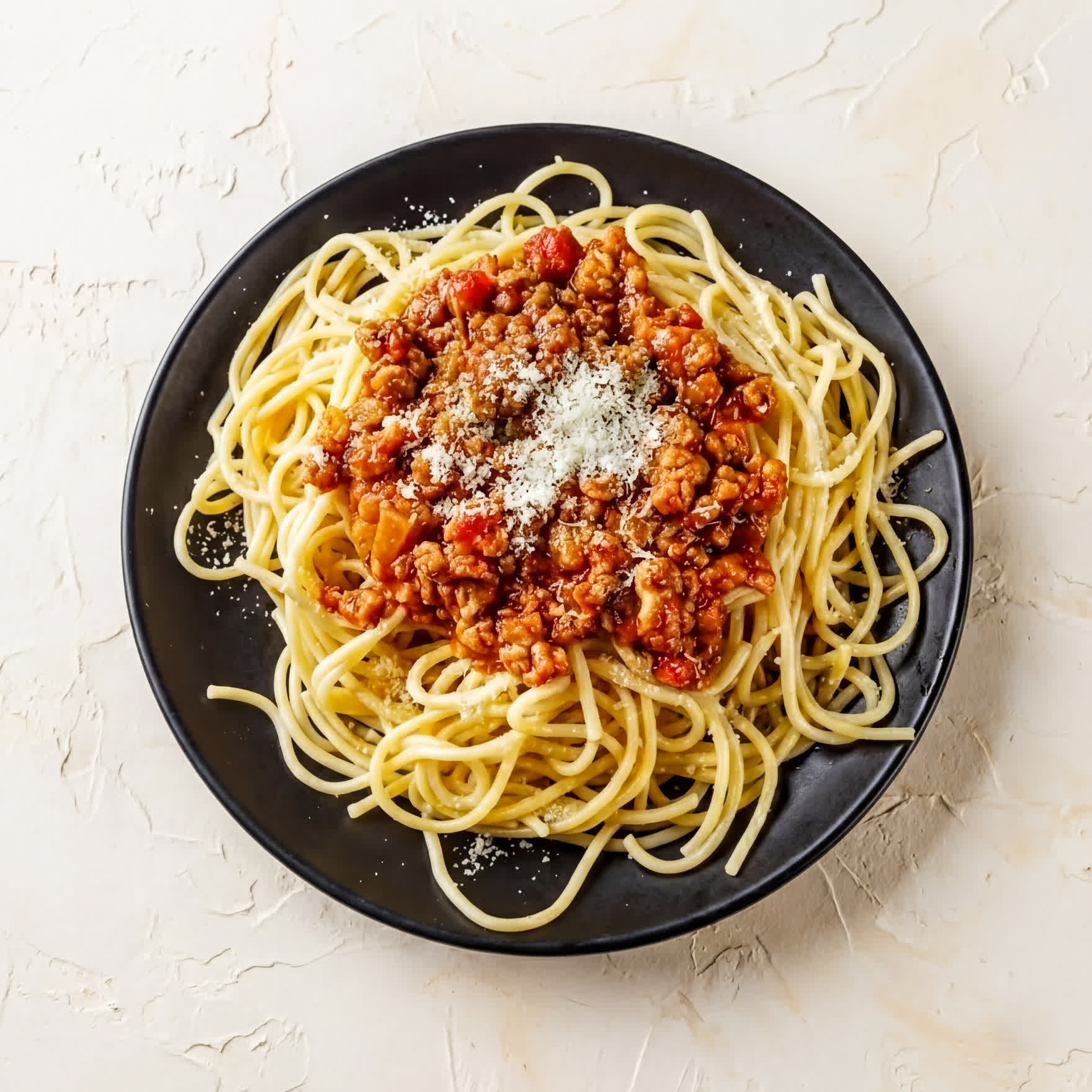 Spaghetti Viande Rouge